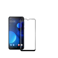 【現貨】宏達 HTC Desire 19+ - 2.5D滿版滿膠 彩框鋼化玻璃保護貼 9H 螢幕保護