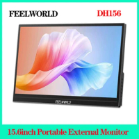 FEELWORLD DH156 Monitor 15.6inch Portable External Monitor FHD 1080P USB-C Interface Lightweight Slim Frame Full HD IPS Panel