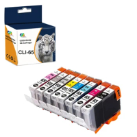 CLI 65 CLI-65 CLI65 Ink System Compatible for Canon Pixma Pro-200 Inks CLI 65 CISS Full Ink with Chip for PIXMA Pro-200