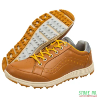 New Waterproof Golf Shoes Men Spikes Golf Sneakers White Black Big Size 39-48 Anti Slip Walking Shoes Men Quality Sport Footwear