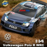 MJX Hyper Go 14304 Brushless RC Rally Volkswagen POLO R WRC RTR 2.4GHz Metal Chassis Remote Control 