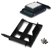 SSD HDD ถึง PCI, อะแดปเตอร์ขายึดฮาร์ดไดรฟ์แบบโลหะ, เคสพีซี, 3.5 นิ้วและ 2.5 นิ้ว, เข้ากันได้กับ SSD 