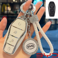 Ốp lưng chìa khóa điều khiển từ xa ô tô bằng vật liệu TPU thiết kế mới cho BYD Atto 3 / Dolphin / Se