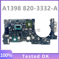 820-3332-A 2.3 2.6 2.7Ghz 8GB 16GB For APPLE Macbook Pro 15" A1398 Laptop Motherboard N13P-GT-W-A2 GT650M SLJ8C HM77 100% Tested
