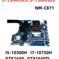 For Lenovo 3-15IMH05/5-15IMH05 Laptop Motherboard Radiator NM-C871 I5-10300H I7-10750H GTX1650/GTX1650TI 100% Tested Perfectly