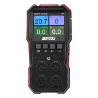 【Life工具】四用氣體偵測器 彩色螢幕 四合一氣體檢測儀 檢測儀 氣體感測器 氣體濃度測試儀(130-GD4S)