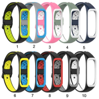 100pcs Silicone Watch Band Replacement Wrist Strap For Samsung Galaxy Fit2 SM-R220 Bracelet For Samsung Galaxy Fit 2 Accessories