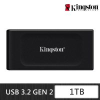 Kingston 金士頓 XS1000 1TB Type-C USB 3.2 Gen 2 外接式ssd固態硬碟 黑 (SXS1000/1000G)