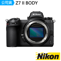 【Nikon 尼康】Z7II BODY 單機身 Z7 II(公司貨-贈文青風側背攝影包)