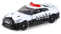大賀屋 日貨 105 日產 GTR 警車 tomica 多美小汽車 汽車 車子 模型 玩具 正版 L00011346