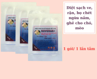 Bột tắm trị ve rận NOVERAN+ cho chó mèo - thuoc chomeo - MINIMAL Pet