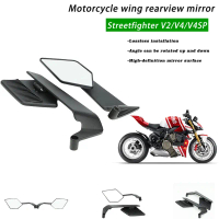 Cermin Sisi Motosikal untuk Ducati Streetfighter V2 V4 V4S 848 Multistrada V2 V4 Hypermotard 698 950