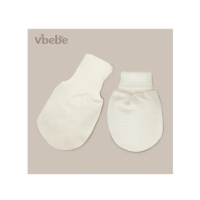 【Vibebe 官方直營】無染棉透氣網布束口手套(台灣製 新生兒手套 透氣手套 防抓手套 嬰兒寶寶手套)