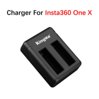 For Insta360 One X Panoramic Action Camera Charger Intelligent Dual Slots Charger insta360 ONE X Charging Box Accessories
