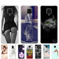 For Xiaomi Redmi Note 9S Case Silicon Painting Soft TPU Back cover For Redmi Note 9 Pro Coque 6.67"full 360 Protective