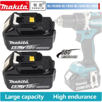 Makita 100% Original 18V 6000mAh Lithium ion Rechargeable Battery 18v drill Replacement Batteries BL1860 BL1830 BL1850 BL1860B