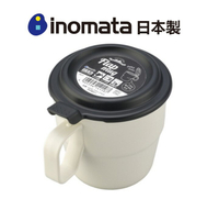 日本製【Inomata】翻蓋型馬克杯 360mL (顏色隨機)