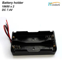 18650 Battery Holder 7.4V Battery Converter 18650X2 Battery Shell 2X18650 Battery Cell Battery Box,20pcs/lot