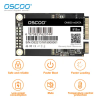 OSCOO Hard Disk mSATA SSD 128GB 256GB 512GB for Ultrabooks Desktop Laptop SSD 512GB Hard Dirve