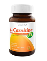 Vistra L-Carnitine 500mg Plus 3L - แอล-คาร์นิทีน 500มก. พลัส 3 แอล 30 แคปซูล