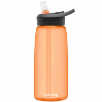 【CAMELBAK】1000ml eddy+ 多水吸管水瓶RENEW 日出橘(保溫瓶/水瓶/保溫水壺/CB2464801001)