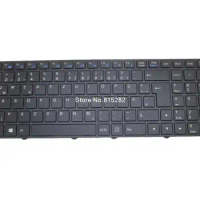 Laptop Keyboard For NEXOC S1502 German GR With Black Frame With Backlit