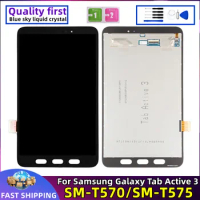 LCD For Samsung Galaxy Tab Active 3 3rd Gen SM- T570 T575 Original Tablet Display Touch Screen Digitizer Assembly Replacement