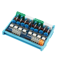PLC 8 Way AC Amplifier Board optocoupler Isolation SCR Module for PLC Expansion Control