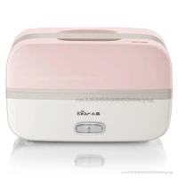 Bear electric cooking lunch box Japanese lunch box double stainless steel lunch box vacuum preservation dfh-b10j2