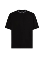 เสื้อ รุ่น RTW-1 COLLAR LOGO T-SHIRT สี BLACK