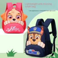 New Paw Patrol Schoolbag Cartoon Book Bag Paw Patrol Toys Chase Marshall Rubble Skye Everest Backpack Children Kid Birthday Gift