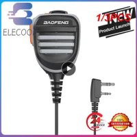 1/3PCS Baofeng Waterproof PTT Shoulder Speaker Microphone for Baofeng Walkie Talkie UV-5R BF-888S UV-S9 PLUS UV-16 UV-13