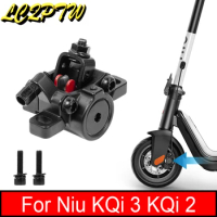 Electric Scooter Disc Brake Caliper Front Wheel Aluminum Alloy Hydraulic Include Brake Pads for Niu KQi3 KQi2 E-Scooter Parts