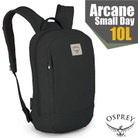 【OSPREY】Arcane Small Day 10L 多功能日用通勤電腦背包/雙肩後背包_黑
