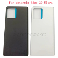Battery Cover Rear Door Housing For Motorola Moto X30 Pro Edge 30 Ultra Back Cover with Logo Repair Parts