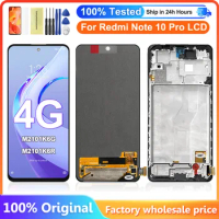 100% Original 6.67'' for Xiaomi Redmi Note 10 Pro 4G LCD Touch Screen Digitizer Assembly for Redmi note10pro M2101K6G display