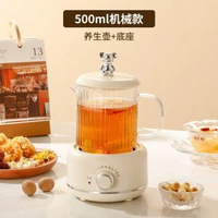 多功能養生壺家用玻璃煮茶器辦公室小型花茶壺燒水壺禮盒送禮茶壺