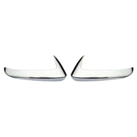 For Toyota Alphard Vellfire 40 Series 2023 Rearview Side Mirror Cover Cap Trim Decorative Accessories - Silver