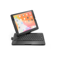 Wireless Bluetooth Keyboard Cover for ipad air12 pro9.7‘’ new ipad9.7‘’ Ultra thin light-emitting 360rotate Ultra thin keyboard