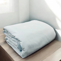 【KYOTO BEDDING 京都皇寢】頂級蠶絲冰凍涼感被(可水洗涼被 薄被 冰冰被四季被 素色夏被冷氣被) 涼被/冷氣