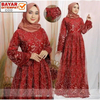 【NEW】 GAMIS JUMBO / MAXI DRESS / GAMIS TILE / GAMIS MAXI BROKAT YUMNA