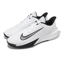 【NIKE 耐吉】籃球鞋 Precision VII 男鞋 白 黑 低筒 緩震 抓地 運動鞋(FN4322-101)