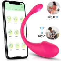 Long Distance Wireless Remote Control Vibrator Women APP Dildo Wear Vibrating Egg Clit Female Panties Sex Toys for Couple