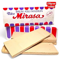 Brem Madiun MIRASA ORIGINAL KEMASAN JUMBO LEBIH BESAR 1 box/kotak ISI 5 LEMBAR / 5 LEMPENG / 5 BATAN