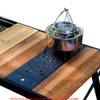 IGT Spider Furnace Unit Plate Spider Stove Table Plate for Party Dining Garden Patio Market