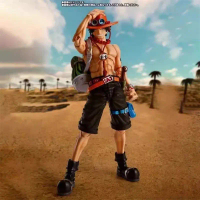 Bandai, Soul Limited SHF ONE PIECE Portcas D Ace Fire Fist, Top Showdown, ฟิกเกอร์ขยับได้