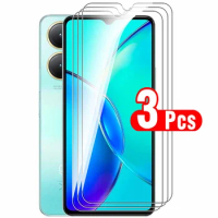 3Pcs protective glass for vivo Y27 4G 5G protective glass for Vivo y 27 27y vivoy27 screen protectors armor safety film 6.64inch