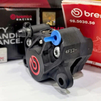 PENGEDAR RASMI -100% ORIGINAL BREMBO P2 34E 84MM P34 BRAKE CALIPER KIRI LOGO HITAM-MERAH -20B85257