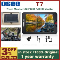OSEE T7 7 Inch Monitor 3000 Nits ​​Ultra-brightness​ DSLR Camera Field 3D Lut HDR 1920×1200 Full HD Monitor IPS Support 4K