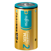 日本製 富士通長效型2號鹼性電池10入盒裝LR14LP